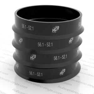Hub centric rings 56.1-52.1 mm — set of 4