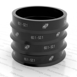 Hub centric rings 60.1-52.1 mm — set of 4