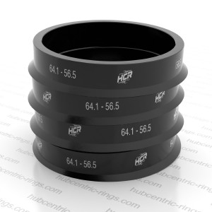 Hub centric rings 64.1 → 56.5 mm — set of 4