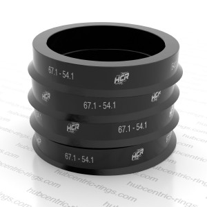 Hub centric rings 67.1-54.1 mm — set of 4