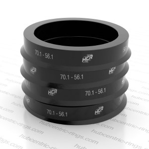 Hub centric rings 70.1 → 56.1 mm — set of 4