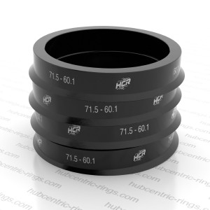 Hub centric rings 71.5-60.1 mm — set of 4