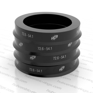 Hub centric rings 72.6 → 54.1 mm — set of 4