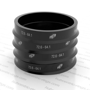 Hub centric rings 72.6 → 64.1 mm — set of 4