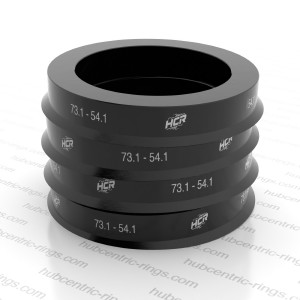 Hub centric rings 73.1 → 54.1 mm — set of 4